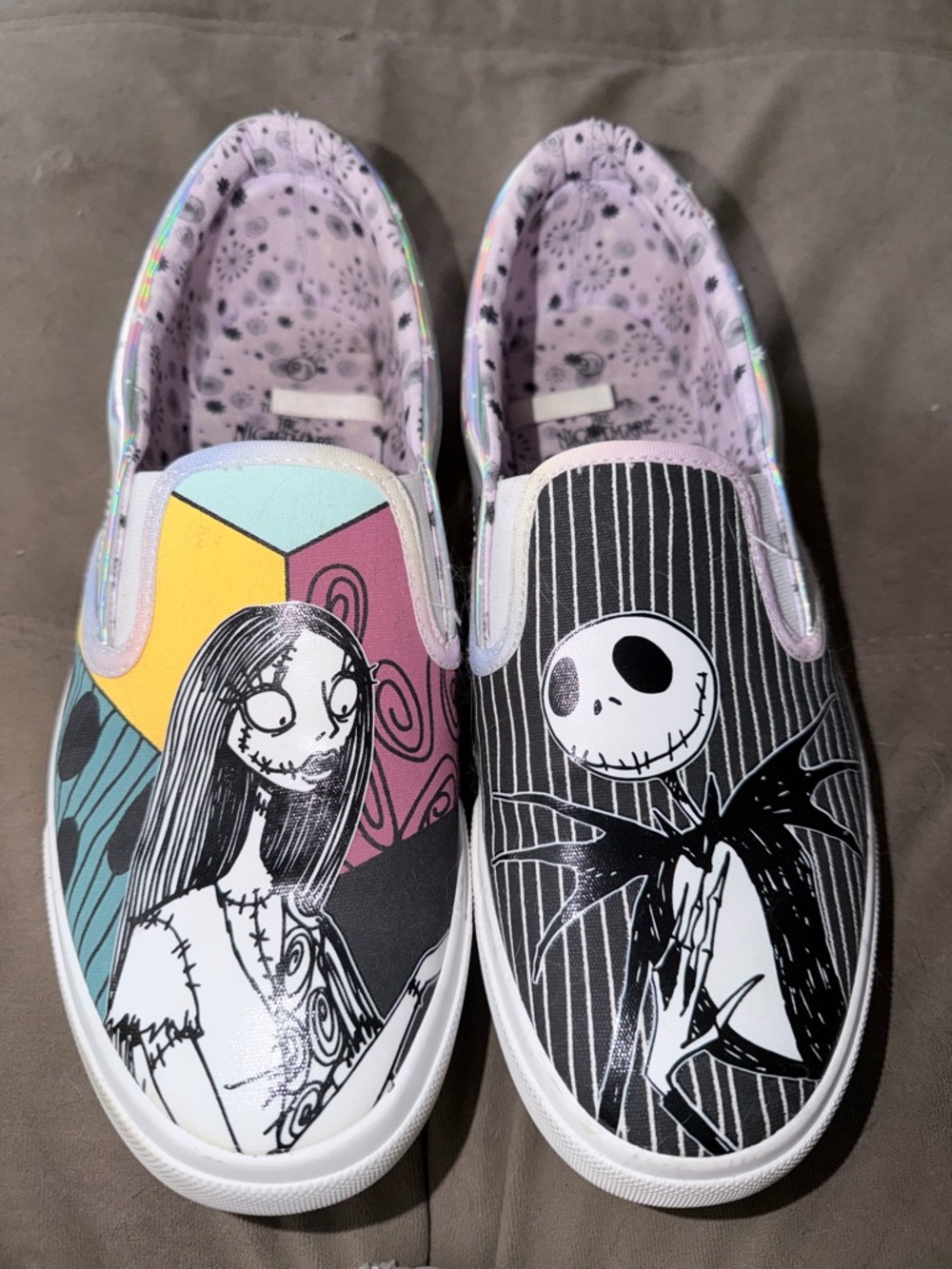 Disney’s The Nightmare Before Christmas Slip Ons